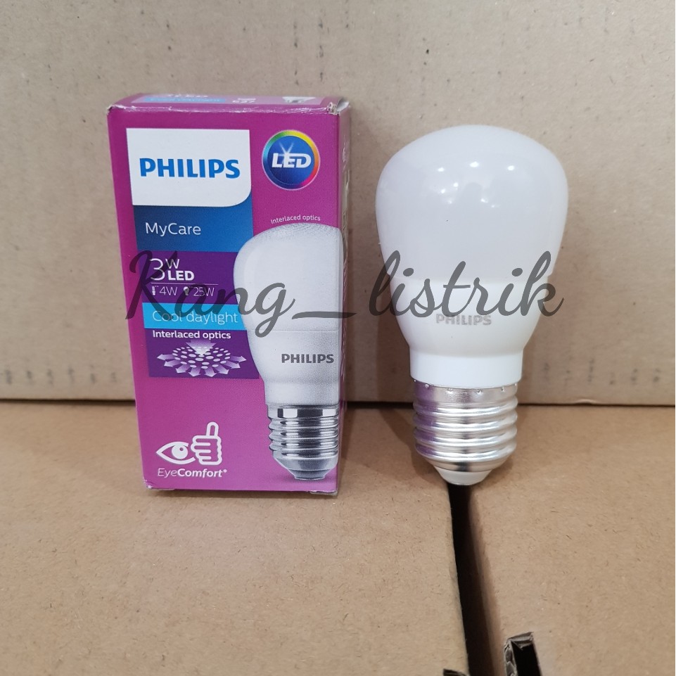 Lampu LED Philips 3W / Philips LED 3W MyCare