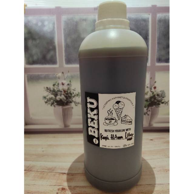 

Kopi Hitam / Americano / Long Black 1L 1 Liter Family Pack