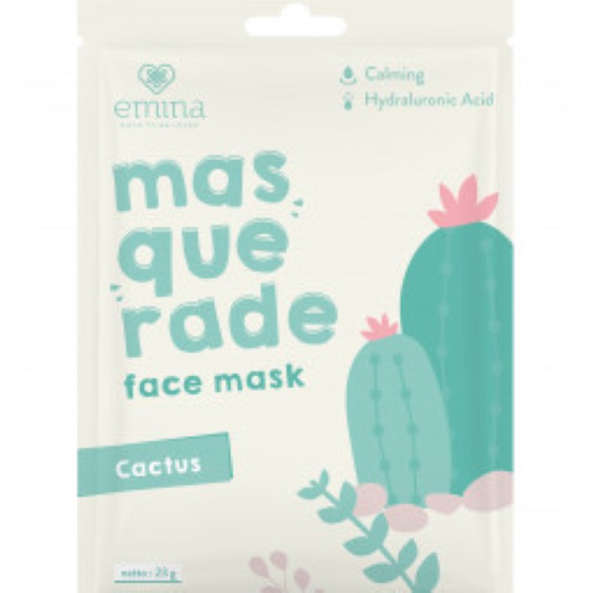 Emina Masquerade face mask / Emina masker wajah /masker wajah murah