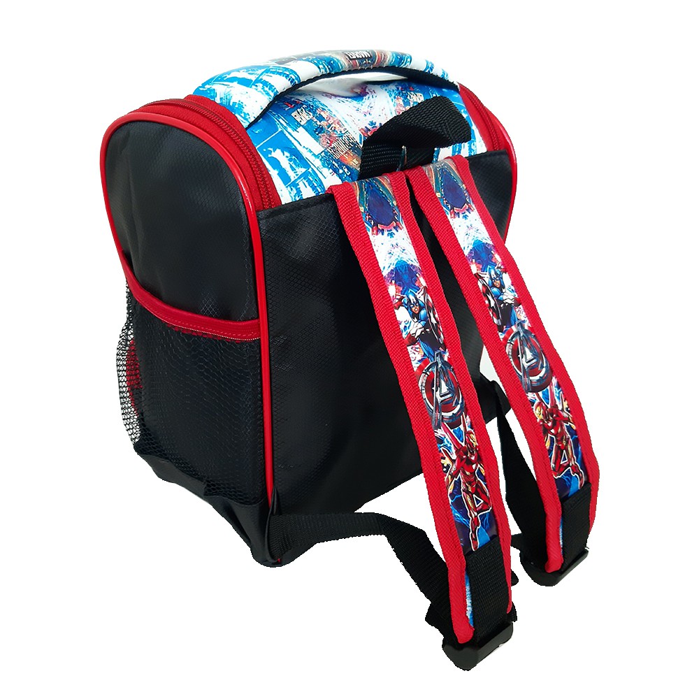 Tas Sekolah Anak Laki laki TK Paud Mini Spiderman Avengers Kapten Amerika Lunch Bag