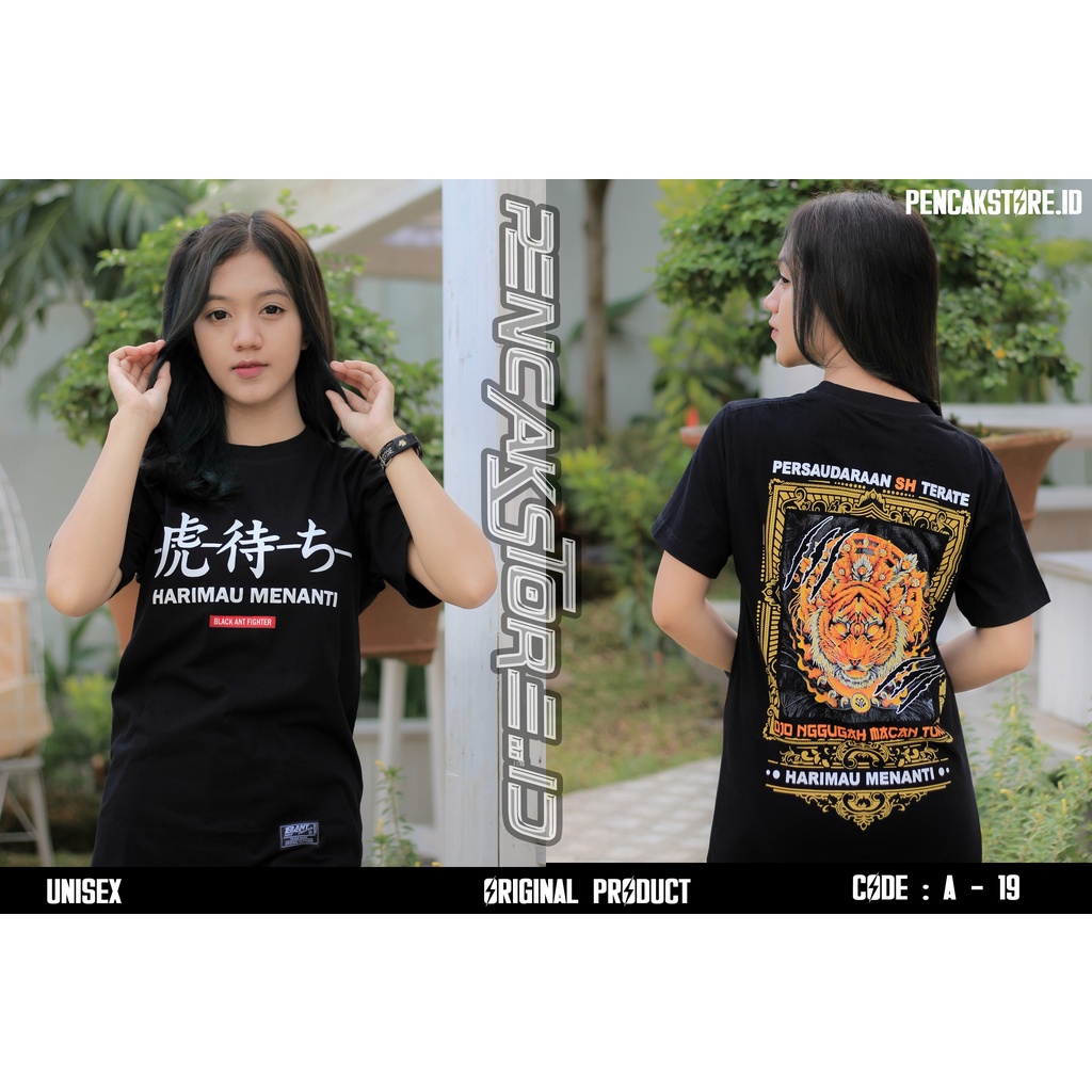 kaos PSHT harimau menanti kaos jepang kaos keren kaos psht terbaru kaos terlaris kaos murah