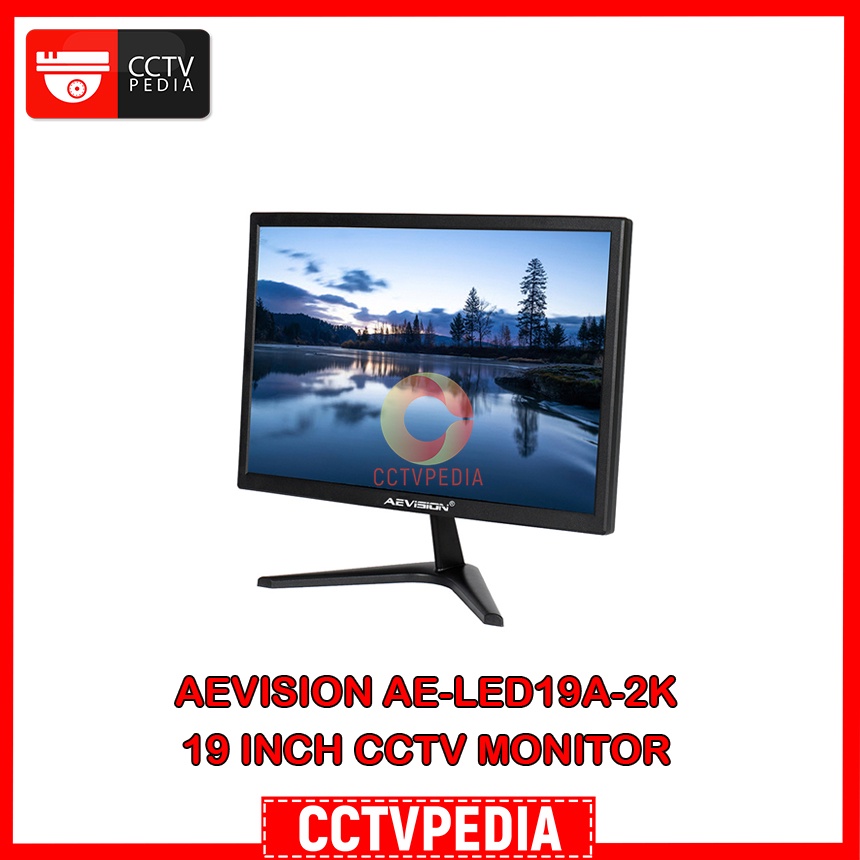 Aevision AE LED19A 2K 19 inch CCTV Monitor