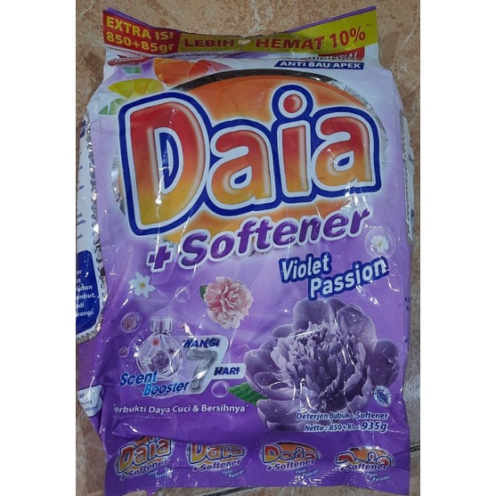 REALPICT detergen DAIA extra 10% 850 + 85 GRAM (TANPA PIRING)