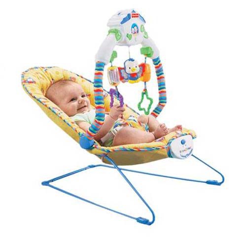 Fisher-Price Flutterbye Dreams Logo Flutter and Chime Bouncer / Ayunan Bayi