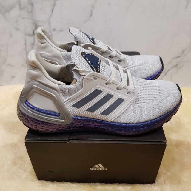 Adidas Ultraboost 20 Space ISS White Purple 37-45