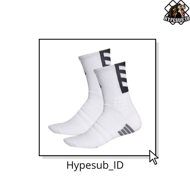 Kaos Kaki Adidas Aeroready Putih (Original 100%)
