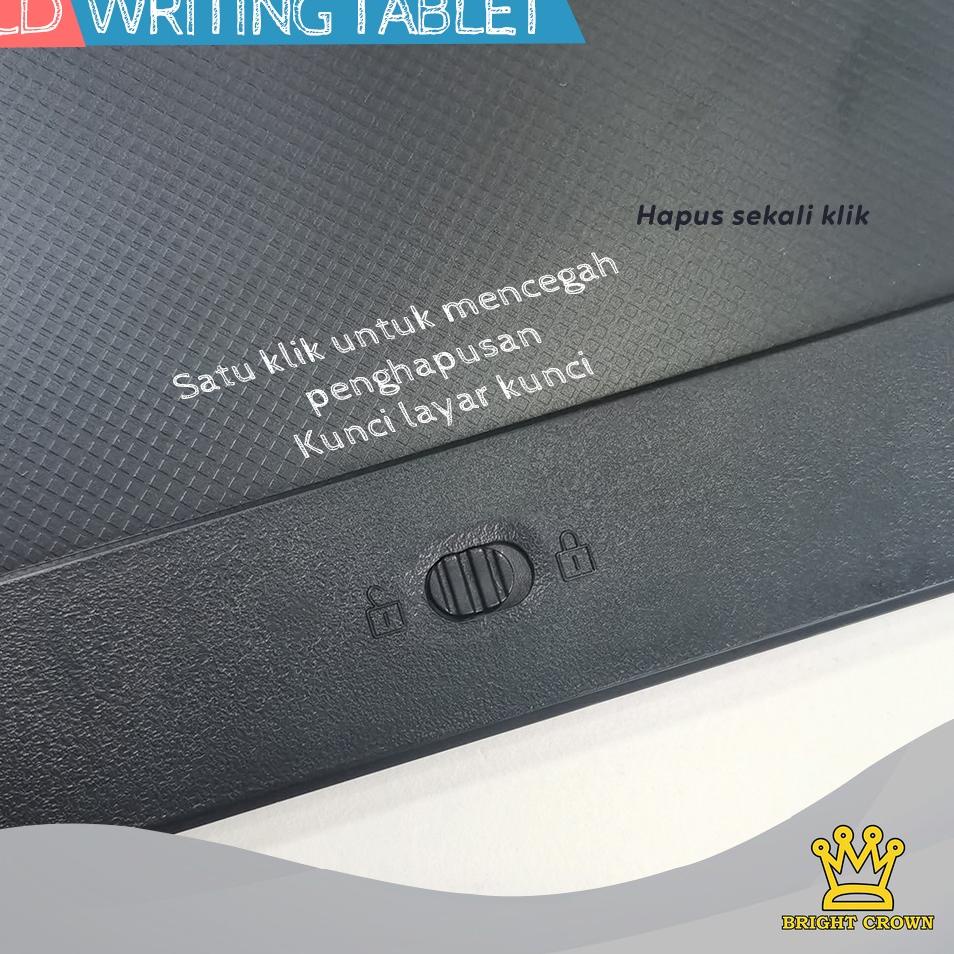 Buruan Beli Bright Crown LED Writing Tablet / Drawing Pad / Papan Tulis Gambar Mainan Edukasi 8.5Inci/5 MOTIF