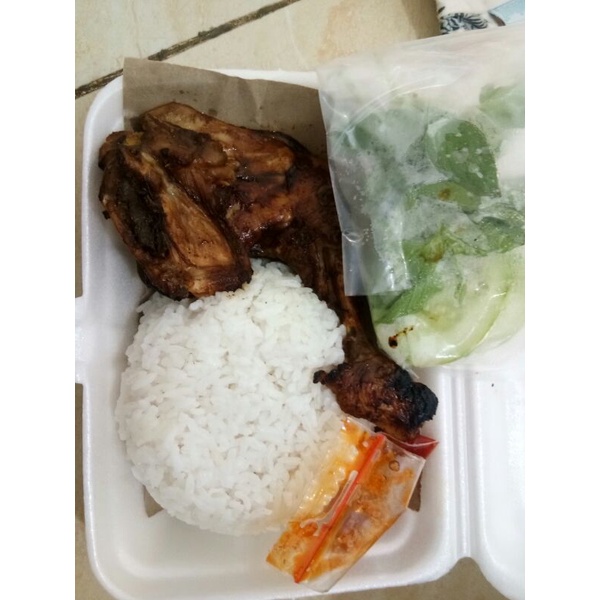 

Ayam Bakar + nasi