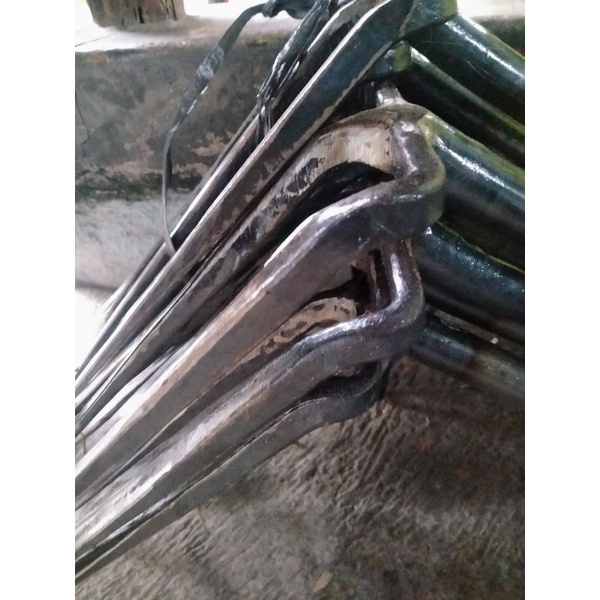 Garpu tanah pertanian/garpu lencek pertanian/garpu injak/garpu baja super jumbo tebal