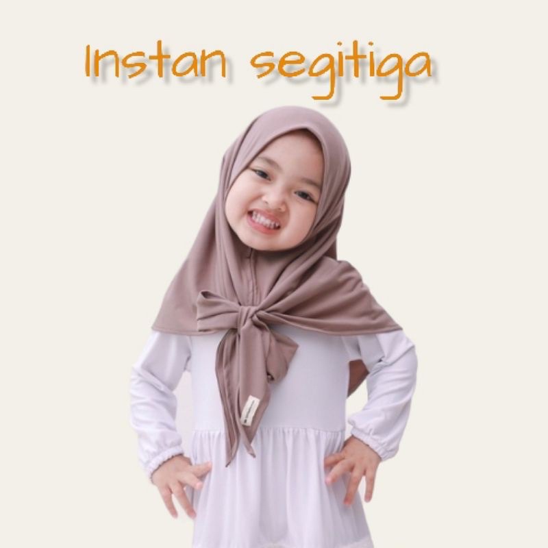JILBAB BERGO MARYAM TALI ANAK JERSEY PREMIUM