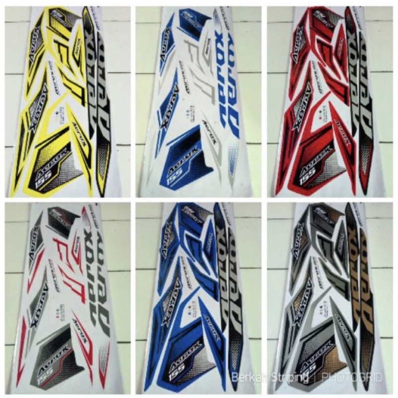 (COD)Striping Stiker Lis Variasi Motor Aerox 155