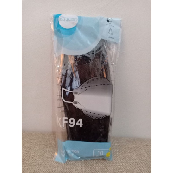 Masker ONCARE KF94 Hitam 4 ply Non Medis