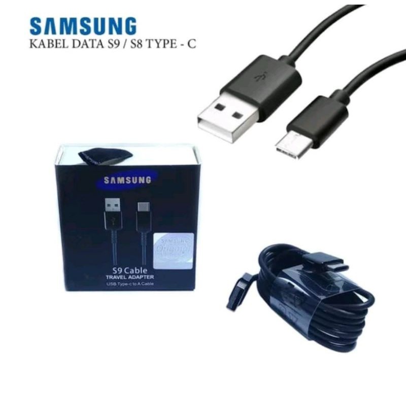 Kabel Data Charger Samsung S8 G950 S9 G960 Cabel Cable Carger Casan Cas Tc Charging Original