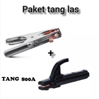 Paket Las Tang Jepit Masa Massa Las 500A - Tang Mesin Las Listrik Electrode Holder 800A