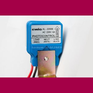Jual Photo control sensor cahaya photo cell Ewig 6A AL 22006  2pcs  Diskon