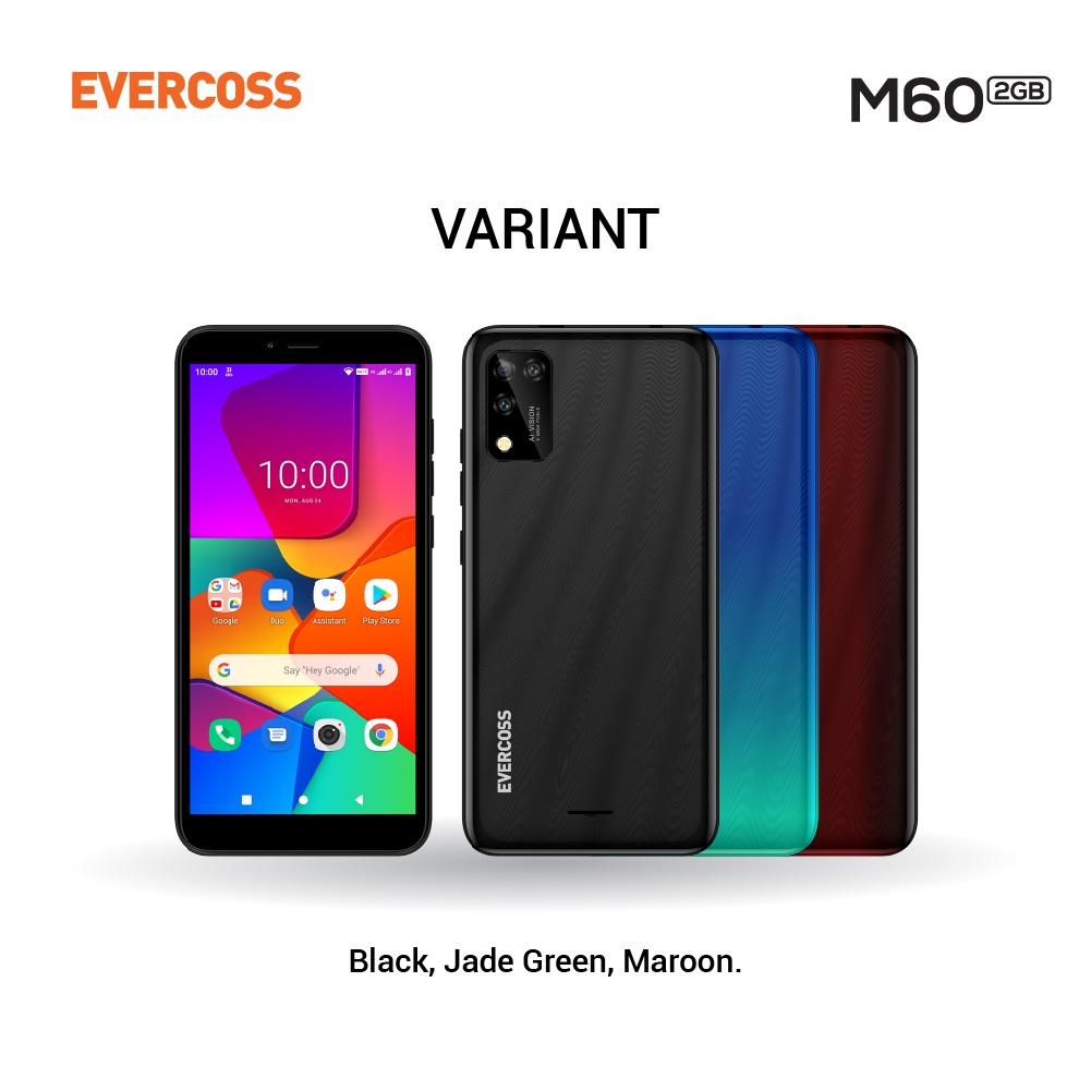 EVERCOSS M60 2GB/16GB Dual SIM 4G 5.7