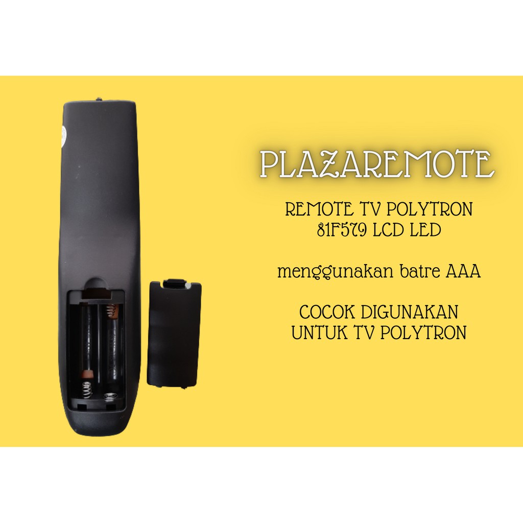 REMOTE POLYTRON TV LCD LED TABUNG FLAT 81F579