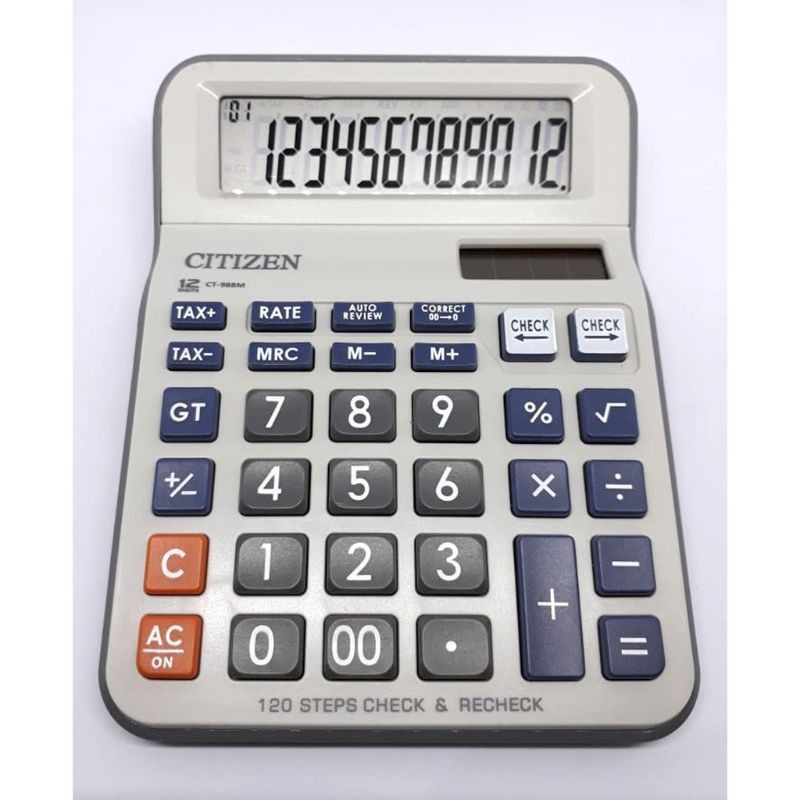 

Kalkulator Citizen CT 8622 . Kalkulator Citizen 12 Digit