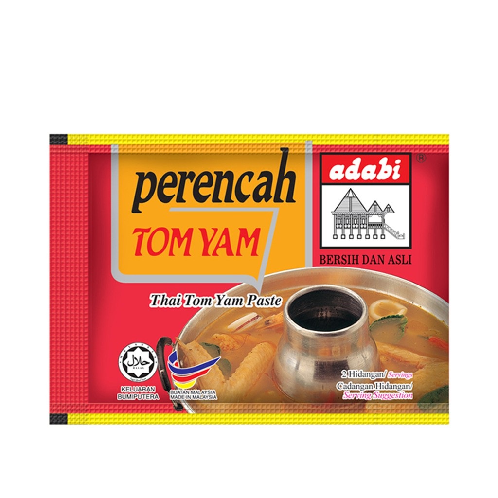 

Adabi Tomyam Sachet Bumbu Tom Yam Sachet Soup Tomyam