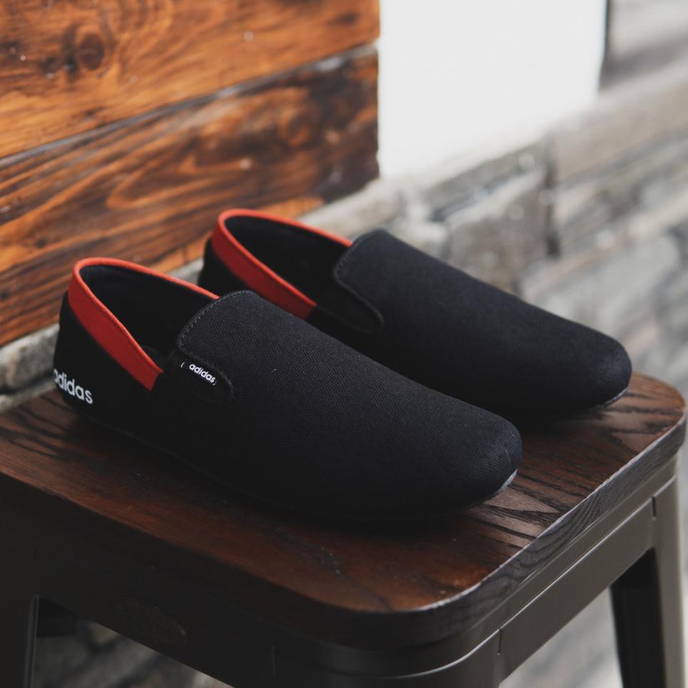 Sepatu Slop Humster X Adidas Slip On Mocasin Et 71 Canvas Pria Murah (KODE 059)