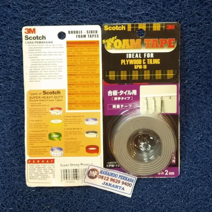 

[[BISA COD]] 3M KPW-19 Double tape Strong Plywood and Tiling TERPERCAYA Kode 1209