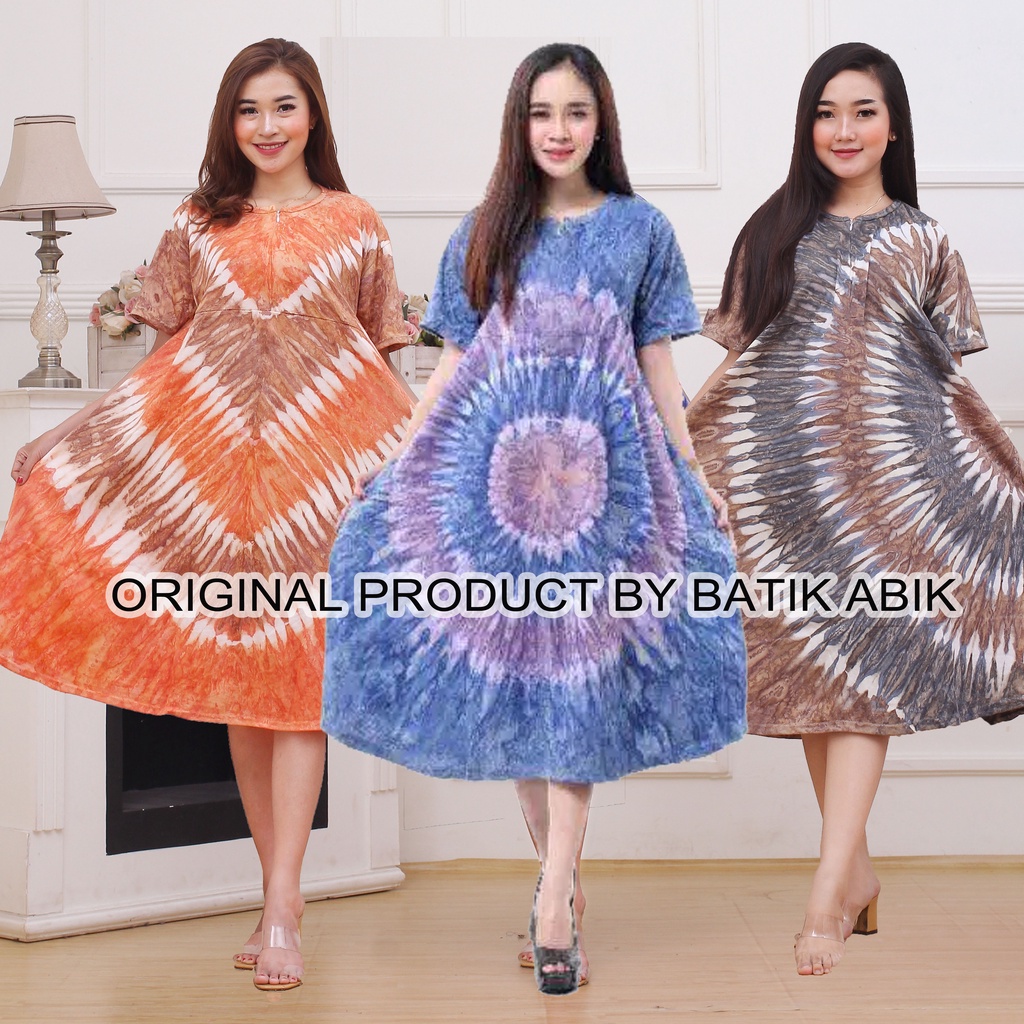 DASTER KAOS TIE DYE JUMBO RESLETING BUSUI IBU HAMIL