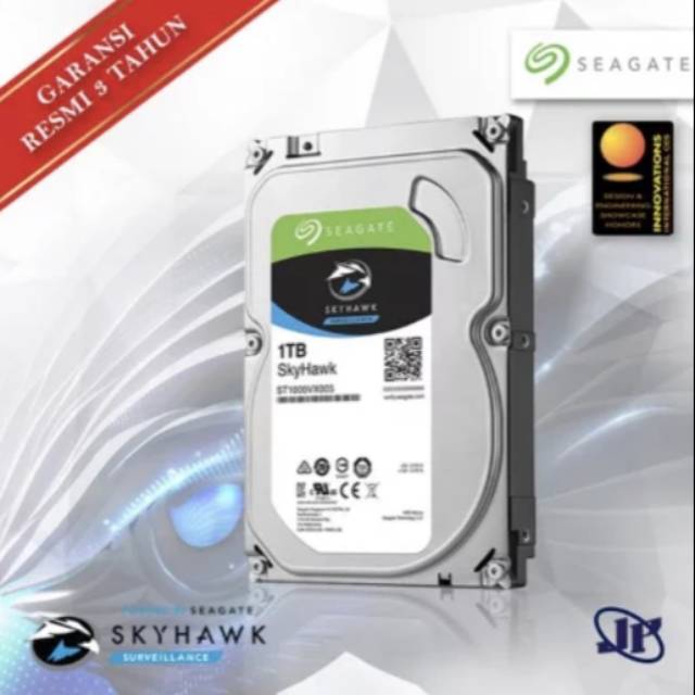 hardisk 1 Tb Seagate skyhawk surveillance hdd khusus buat cctv dvr nvr GARANSI RESMI 3 TAHUN