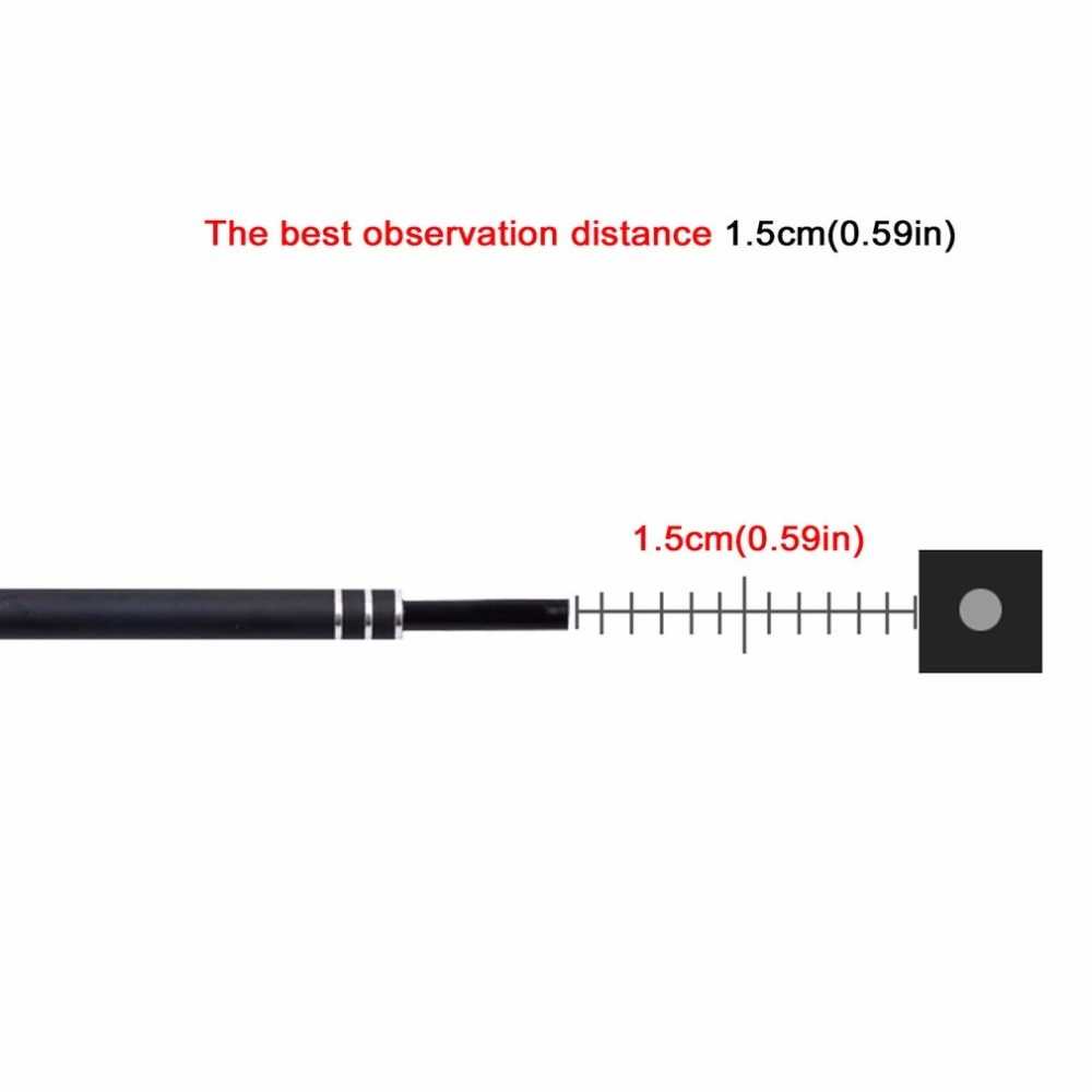 Kamera Endoscope HD Visual USB Earpick 5.5mm / Kamera Endoscope Telinga Android / Kamera Telinga Pembersih Medis / Korek Telinga Kamera / Korekan Kuping / Korek Kuping Kamera Telinga LED USB Android Elektrik / Alat Pembersih Kuping Murah Original