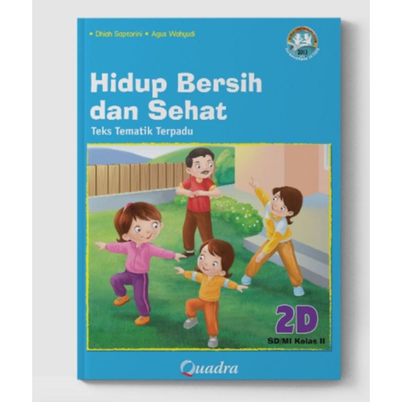 buku tematik 2d hidup bersih dan sehat kls 2