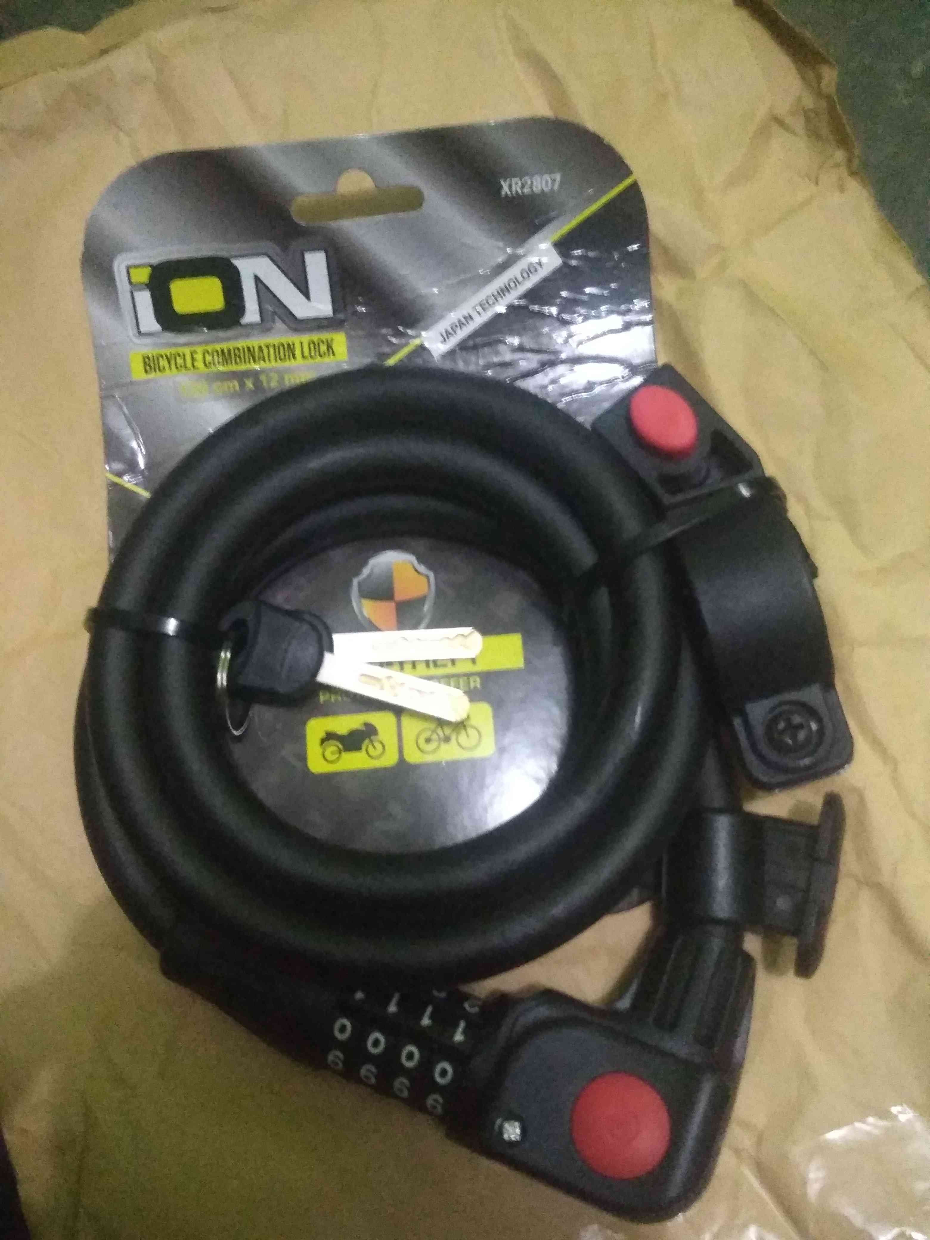 Kunci Spiral With Kode Ion Xr 2807 Ion Japan Technology