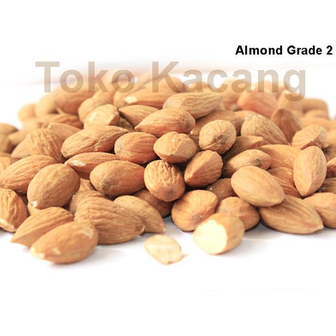 

Kacang Almond Mentah Grade 2 (1kg)