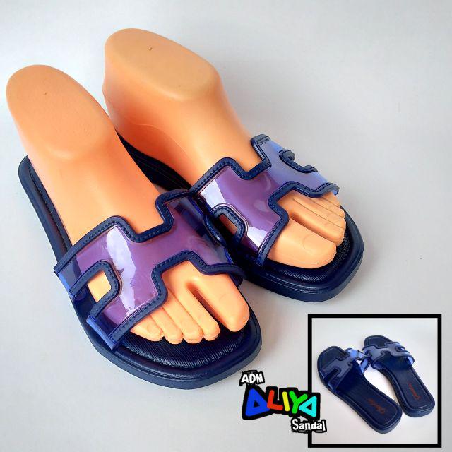 Sandal Slop Dewasa Humble Glass - Glanzton-Navy