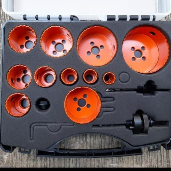 HOLE SAW METAL 3/4"-3" PEMBOLONG BESI PLAT METAL MATA GERGAJI BULAT