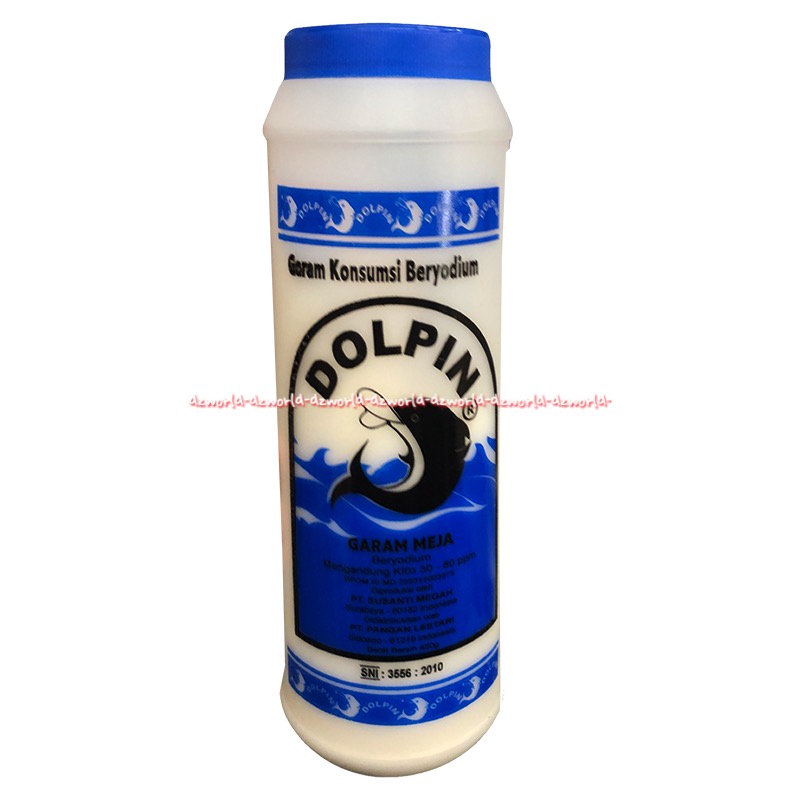 Dolphin Garam Meja 450ml Bottle Salt Dolpin Garam Dapur Yodium Kemasan Botol Dol Phin Salted