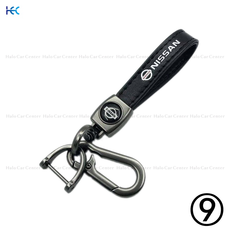 【Ready Stock】Alloy Metal Logo Motorcycle Keychain Car keychain SET for Nissan