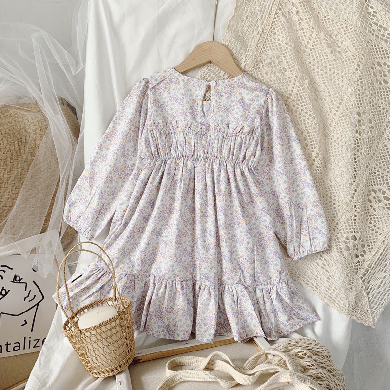 2-6thn | DRESS ANAK KOREA PESTA ELEGAN FORMAL PEREMPUAN MDD MD
