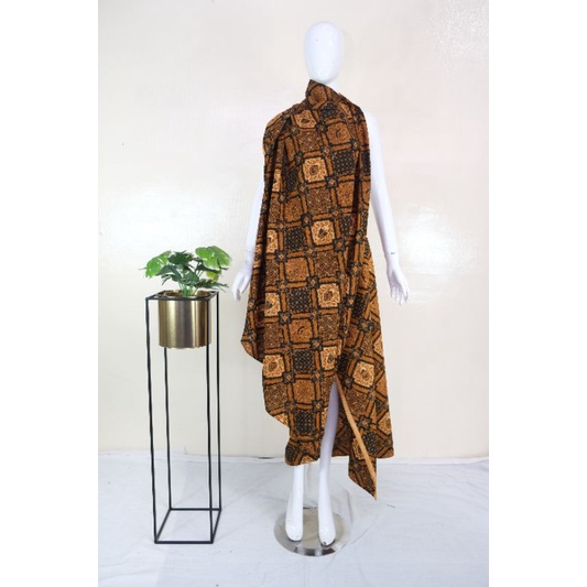 Bahan Batik Kombinasi Tulis Motif Wirasat Godong