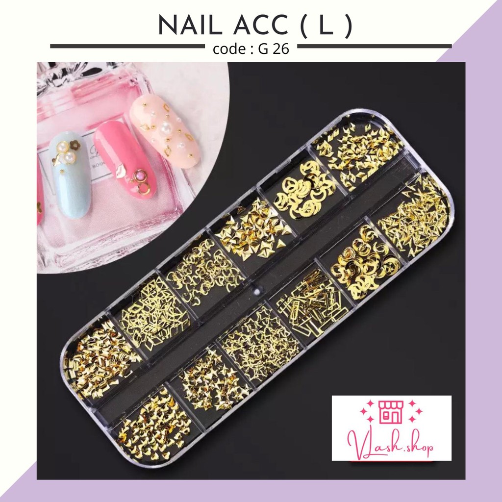 18 - 29 - NAIL ACCESORIES ( L ) - HIASAN KUKU