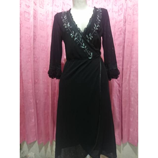 GOTHIC OUTER / LONG CARDI BLACK BY OZZ ON JAPAN