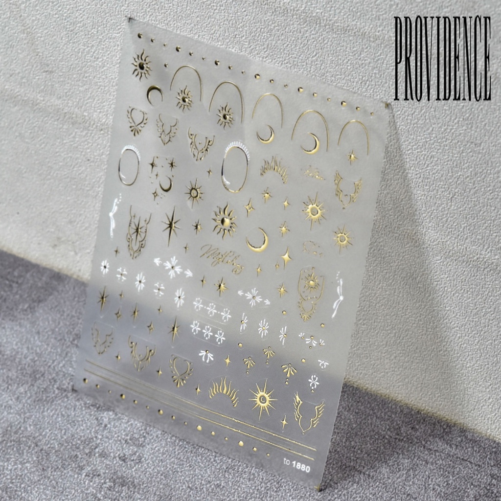 Stiker Kuku Motif Kreatif Untuk Dekorasi Nail Art