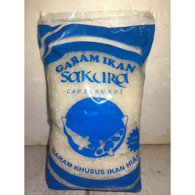 Garam Ikan untuk ikan hias merk Sakura