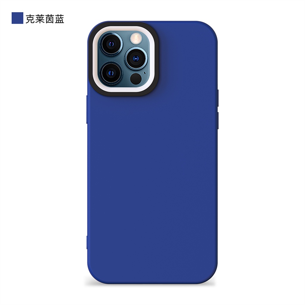 Liquid Silicone Phone case for iPhone 13 12 11 Pro MAX 7+ 8Plus XR XS MAX Lens protector soft shockproof back cover