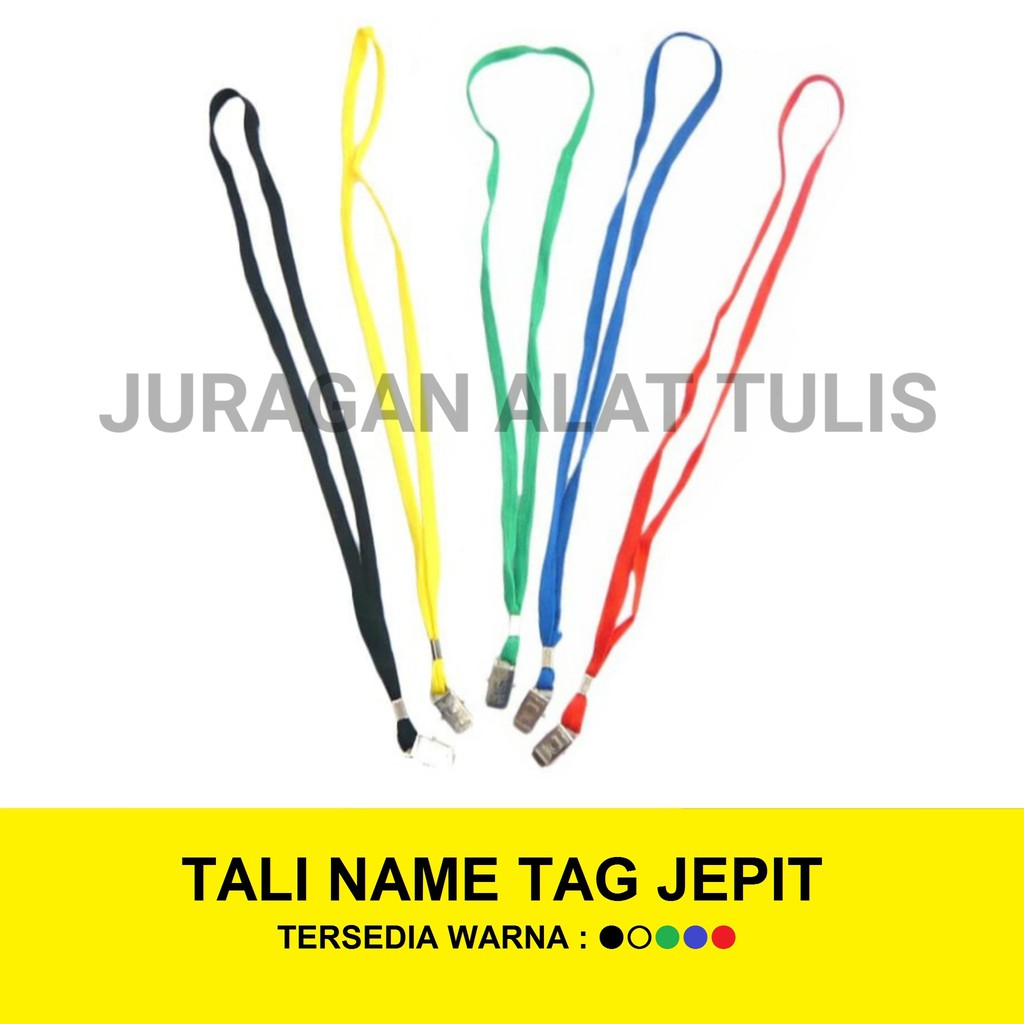 

TALI / PENGAIT NAME TAG / ID CARD JEPIT WARNA