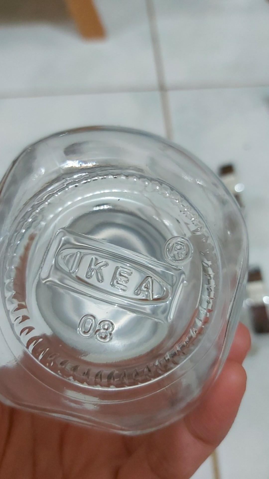 Aikeya Raztan Toples Stoples Mini Kecil Bumbu Dapur Permen Murah Bahan Kaca Isi 4 Pcs Unik + Packing
