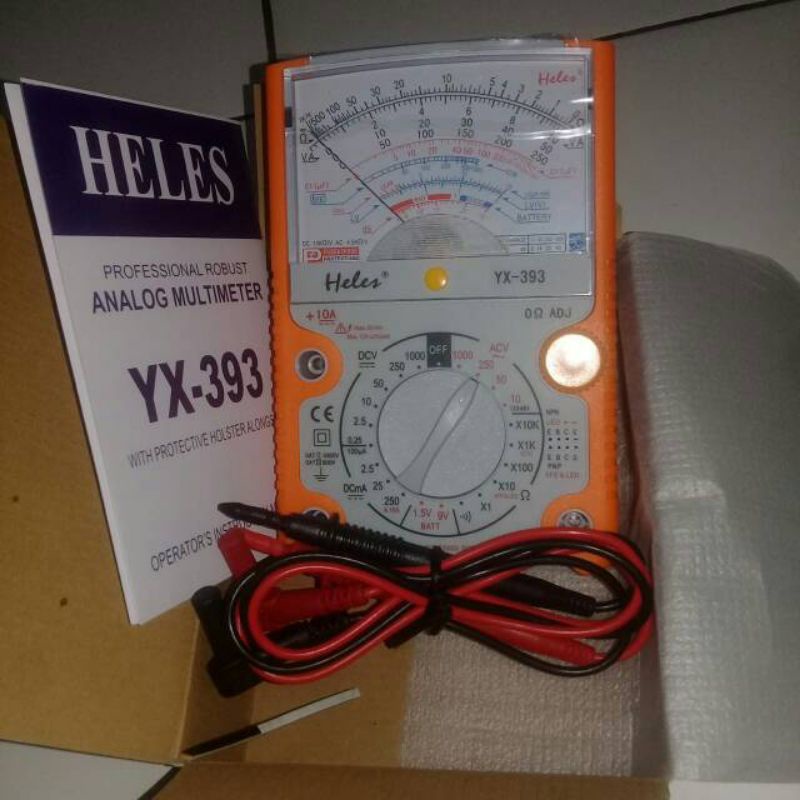 Multitester /Avometer  HELES. YX-393 ANALOG