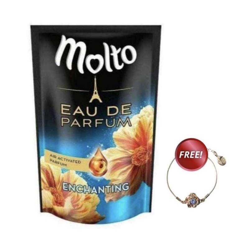 Molto Eau de parfum enchanting 720ml/ molto floral bliss 820ml biru/ molto k-romance 720ml/ molto natural care UV protect 750ml