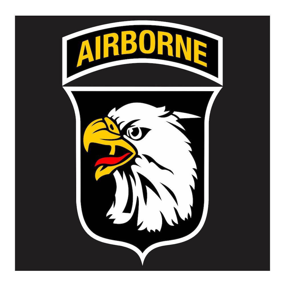 

US Army 101st Airborne New Bird series 1 Cutting Sticker