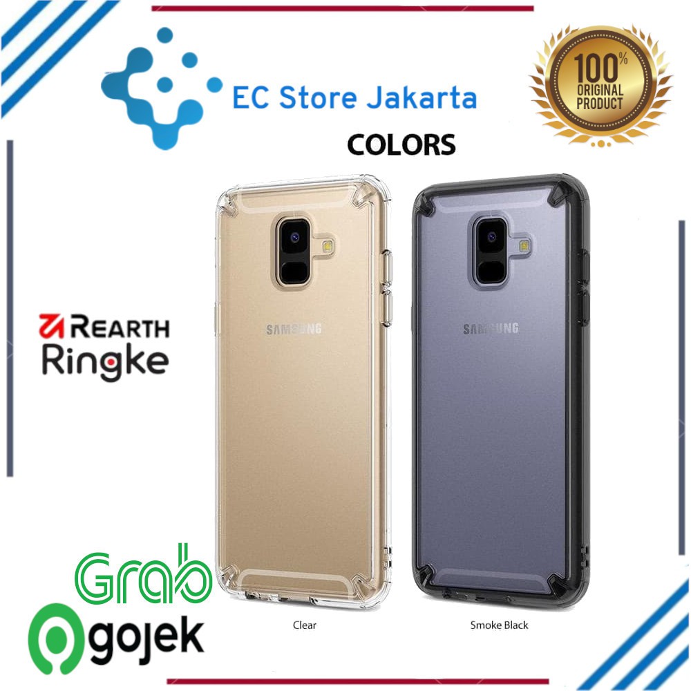 Original Rearth Ringke Fusion Case Galaxy A6 2018 Crystal View