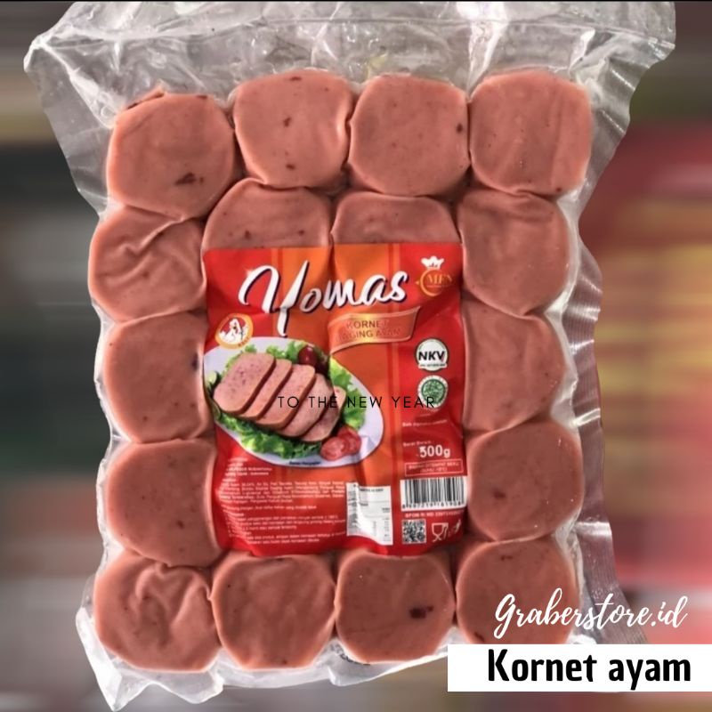 

Kornet Ayam bentuk koin 450 gram