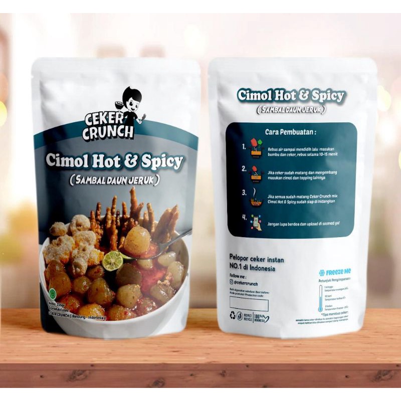 

CEKER CRUNCH CIMOL HOT & SPICY